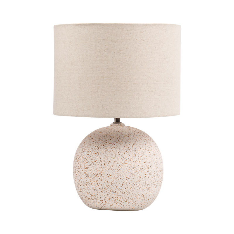 Japonský štýl keramická stolová lampa retro nočná lampa
