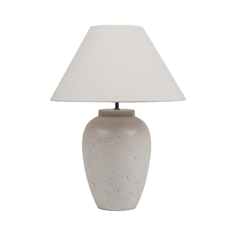 Nostalgická keramická stolová lampa