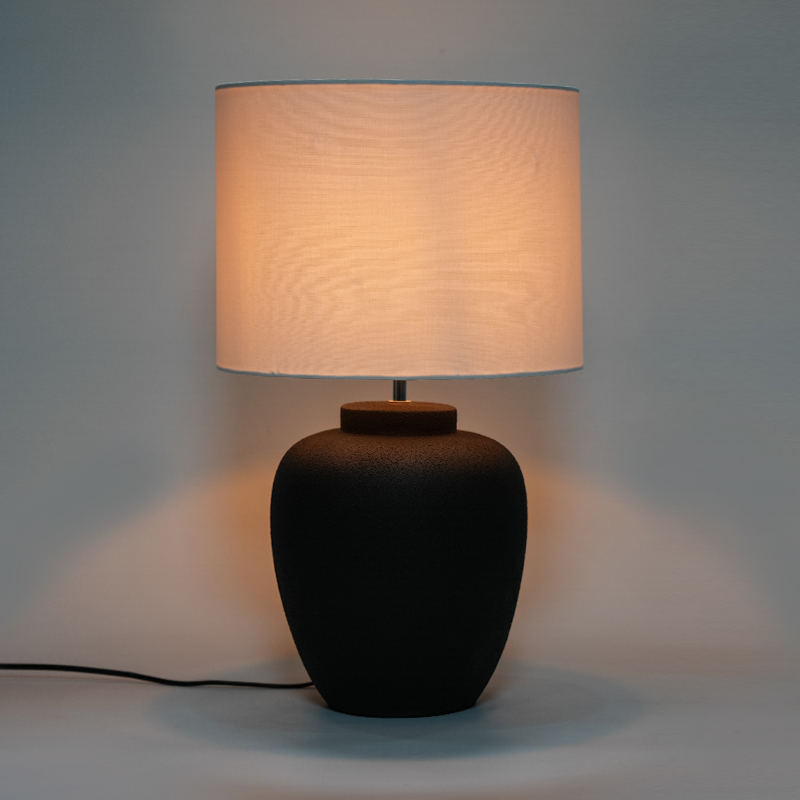 Keramická nádoba retro nová čínska stolová lampa na nočnú stolovú lampu
