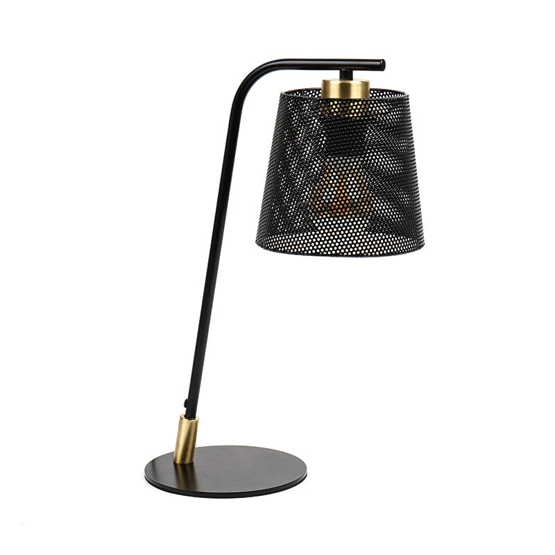 Stolová lampa z kovaného kovanému železniu