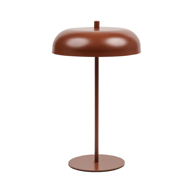 LED vintage kovová stolová lampa