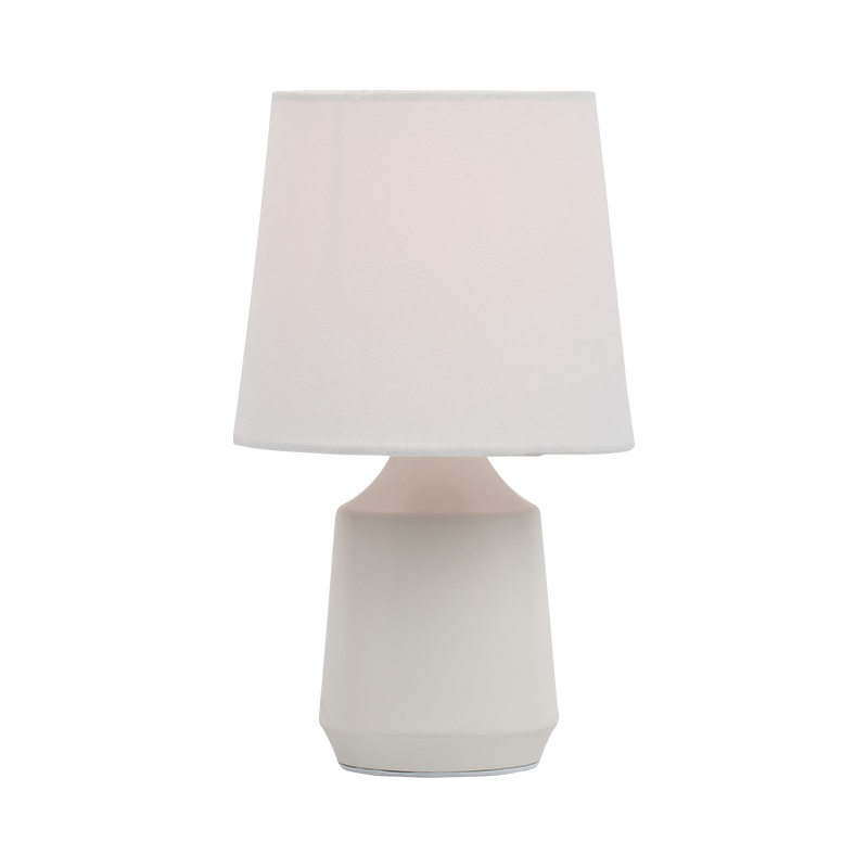 Kovová jednoduchá stolová lampa