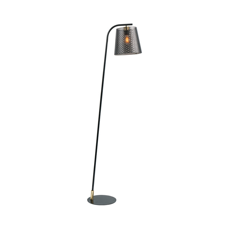 Kovová atmosféra obývacia izba, stolová lampa