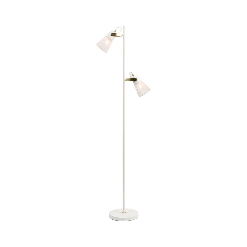 Priemyselný štýl kované železné kovová stojacia lampa
