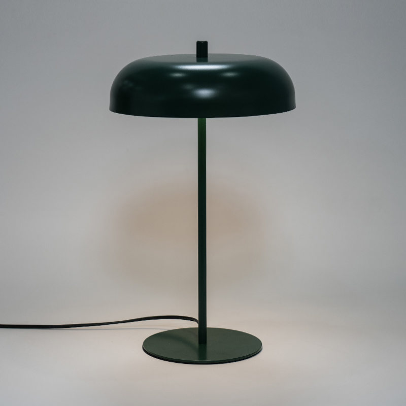LED vintage kovová stolová lampa