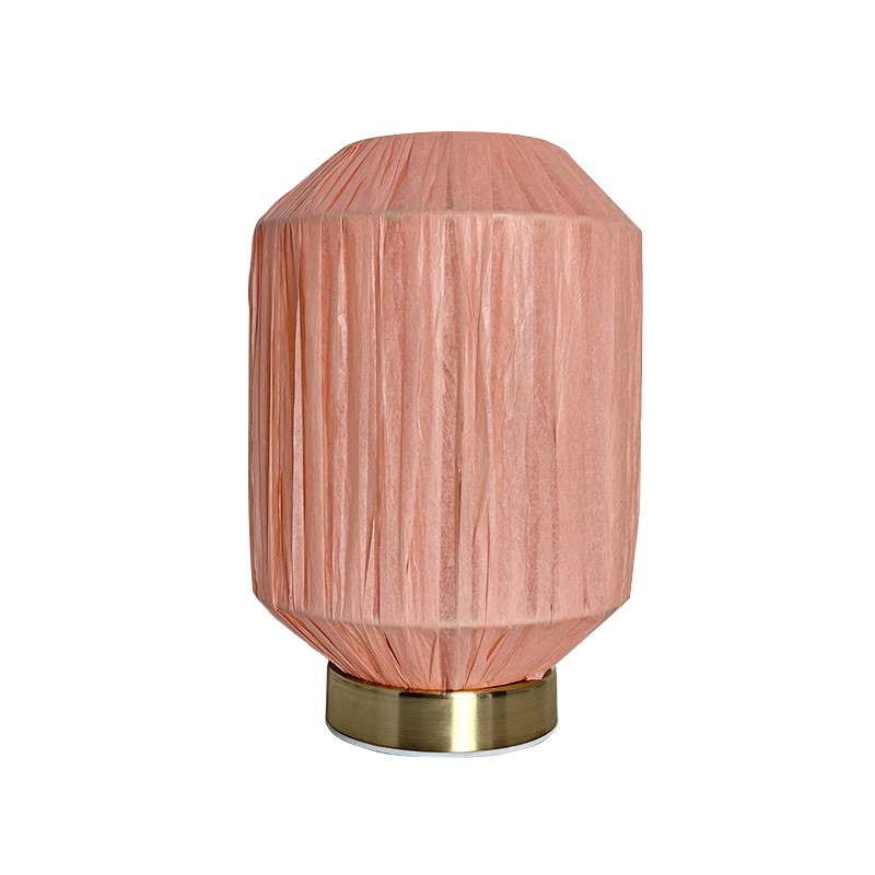 Stolová lampa s tkanou lampa