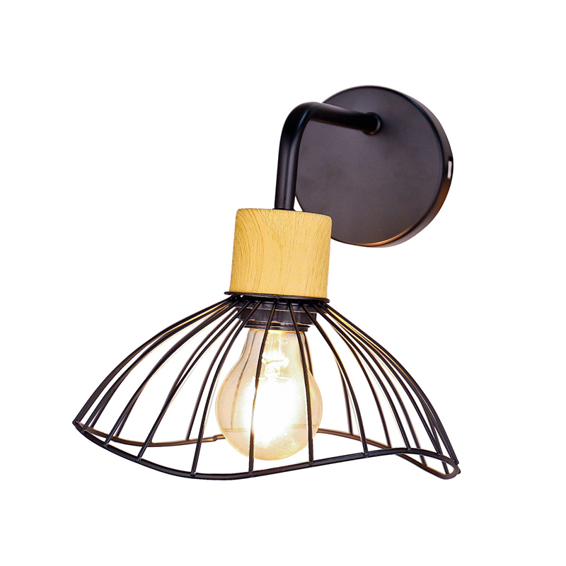 Čierna nepravidelná lampa s lampami na lampa